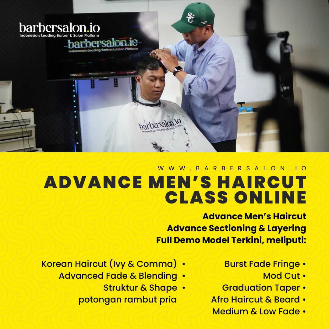 Advance Men's Haircut Class Online X Andi Leman — 1