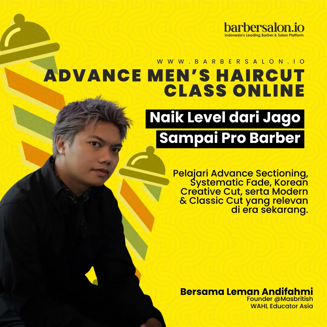 Advance Men's Haircut Class Online X Andi Leman — 3