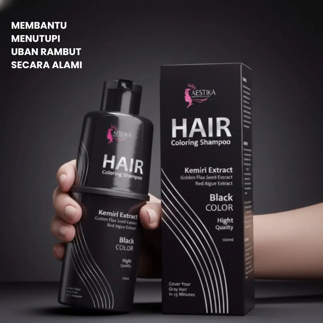 Aestika Hair Coloring Shampoo — 2