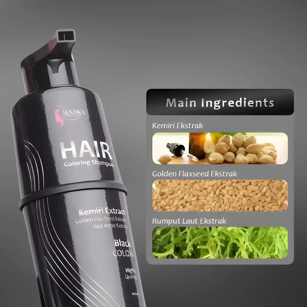 Aestika Hair Coloring Shampoo — 4