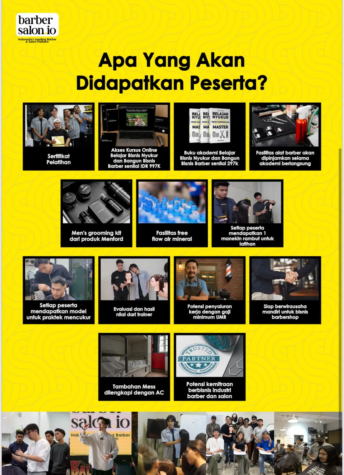 Akademi Offline Basic Barber Class – Jakarta — 2