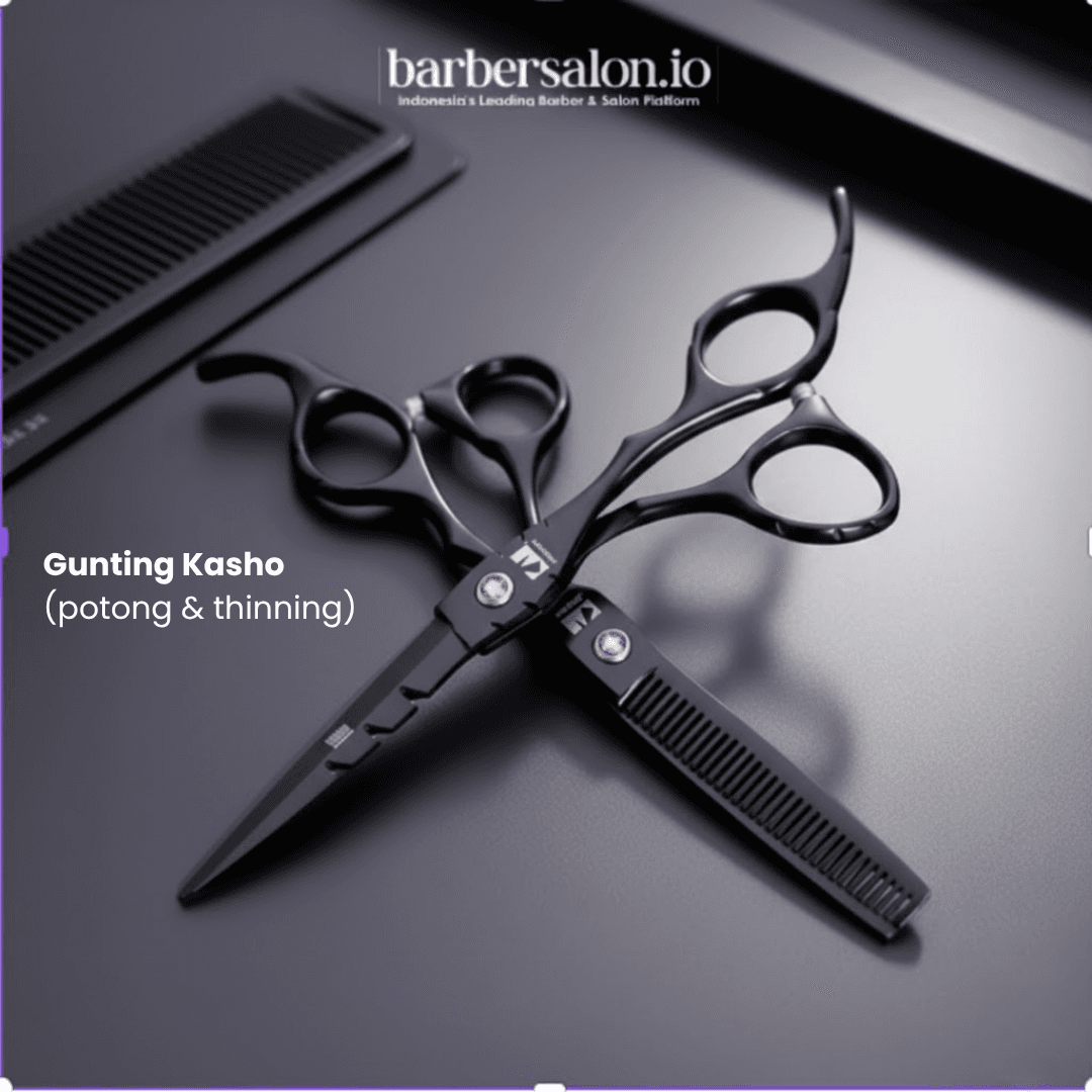 Gunting Kasho ( potong & thinning)