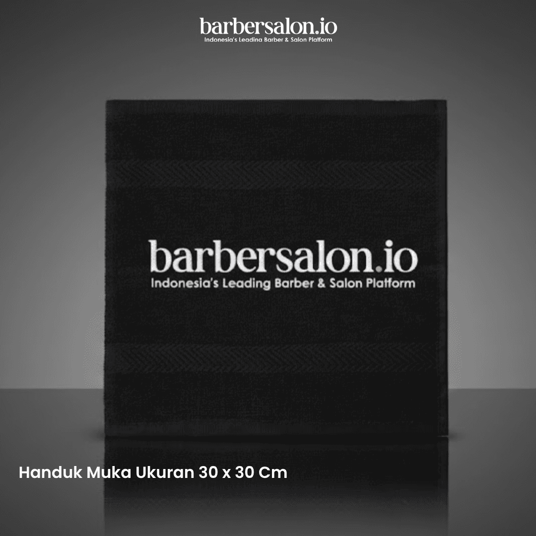 Handuk Barbersalon.io 30x80cm Handuk Barbershop Premium Tebal & Lembut