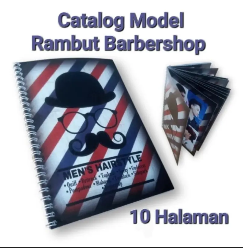 Katalog Model Rambut Barbershop Pria – Referensi Gaya Rambut Barber | 20 Halaman