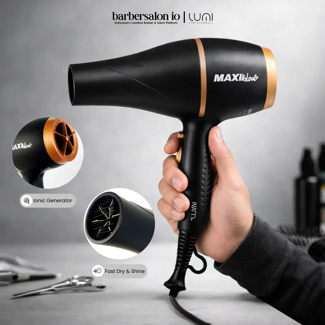 Lumi Maxi Blow Anti Frizz Professional Hair Dryer 1200 WATT — 3