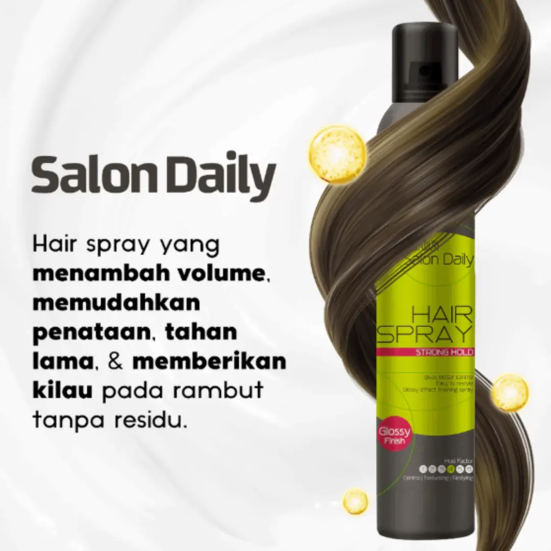 Makarizo Professional Salon Daily Hair Spray Strong Hold — 3