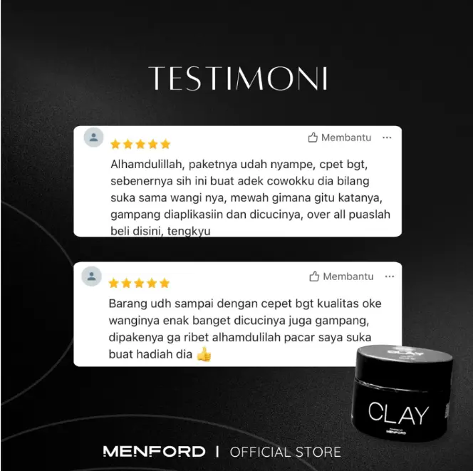 Menford Clay Rambut 50g — 5