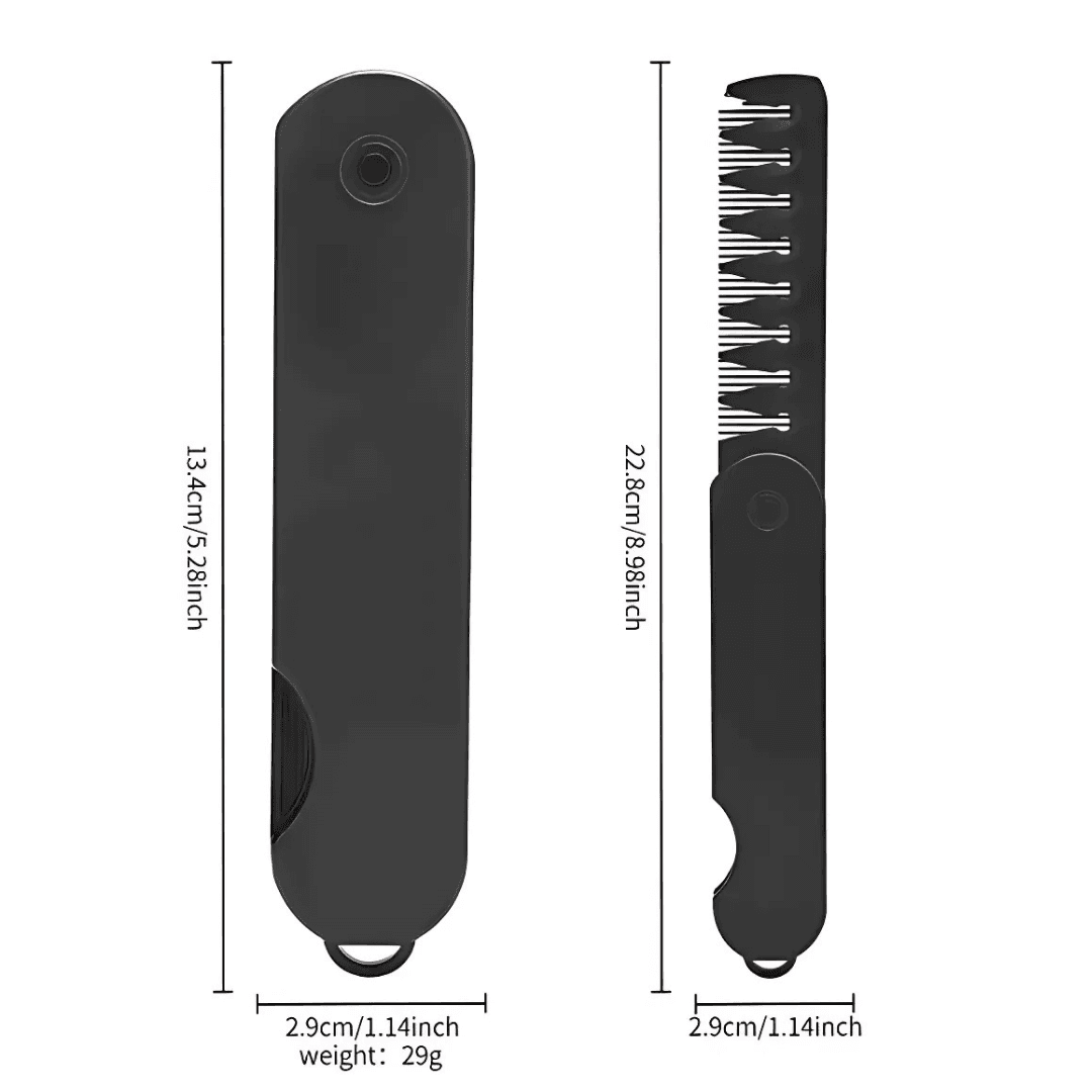 sisir lipat folding comb | sisir 2 in 1 — 2