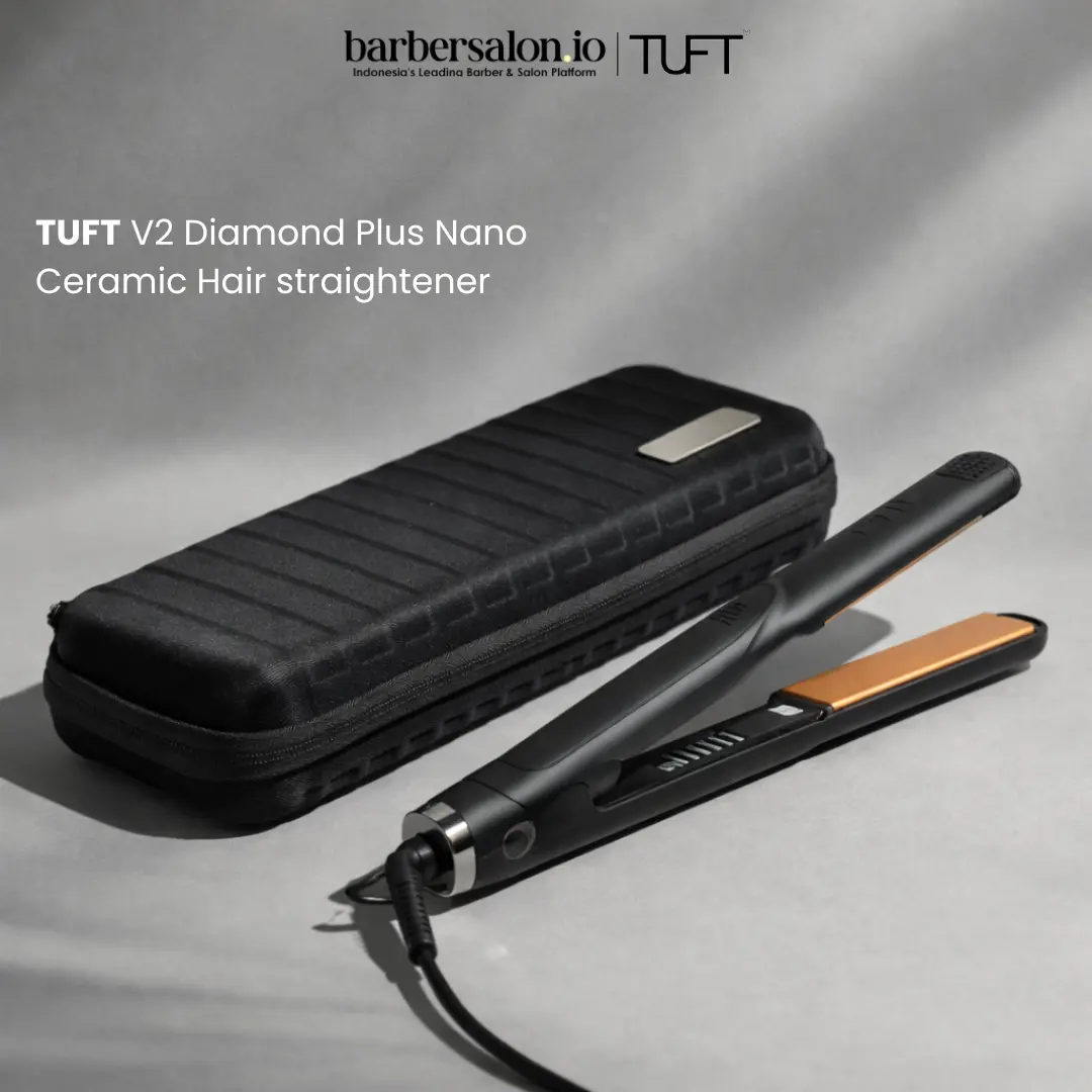 TUFT V2 Diamond Plus Nano Ceramic Hair Straightener Catokan Rambut Profesional — 2