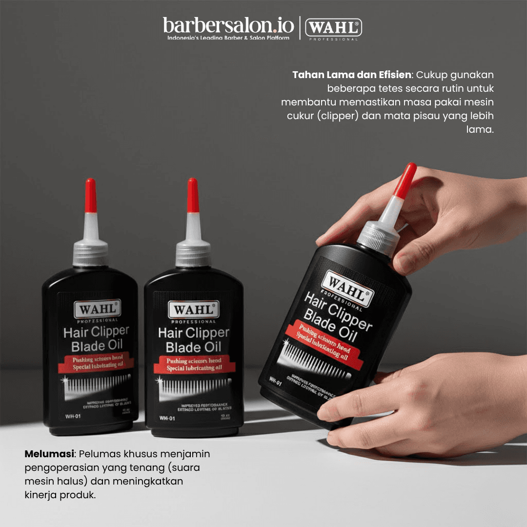 Wahl Hair Clipper Blade Oil — 3