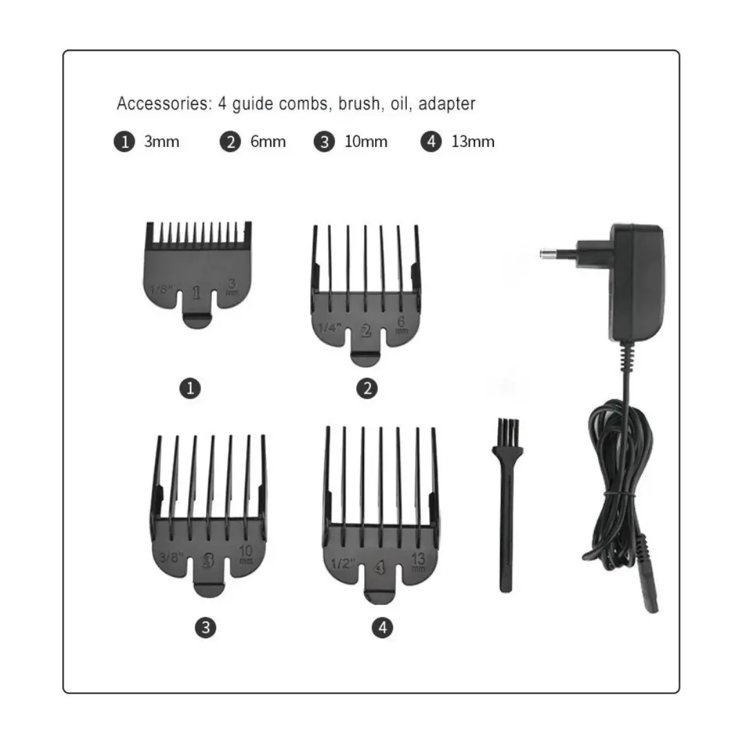 Wmark Clipper NG 115 Alat Cukur Pangkas Rambut Elektrik Barbershop 6800 Rpm — 2