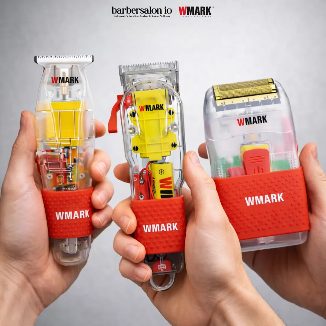 Wmark – NG-602T KIT 3 in 1 – Professional Rechargeable High Speed Hair Clipper — 3
